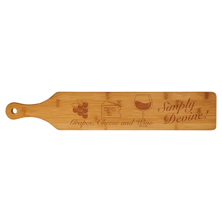 4" x 22" Bamboo Paddle Board