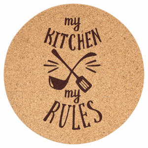 7½" Round Cork Trivet