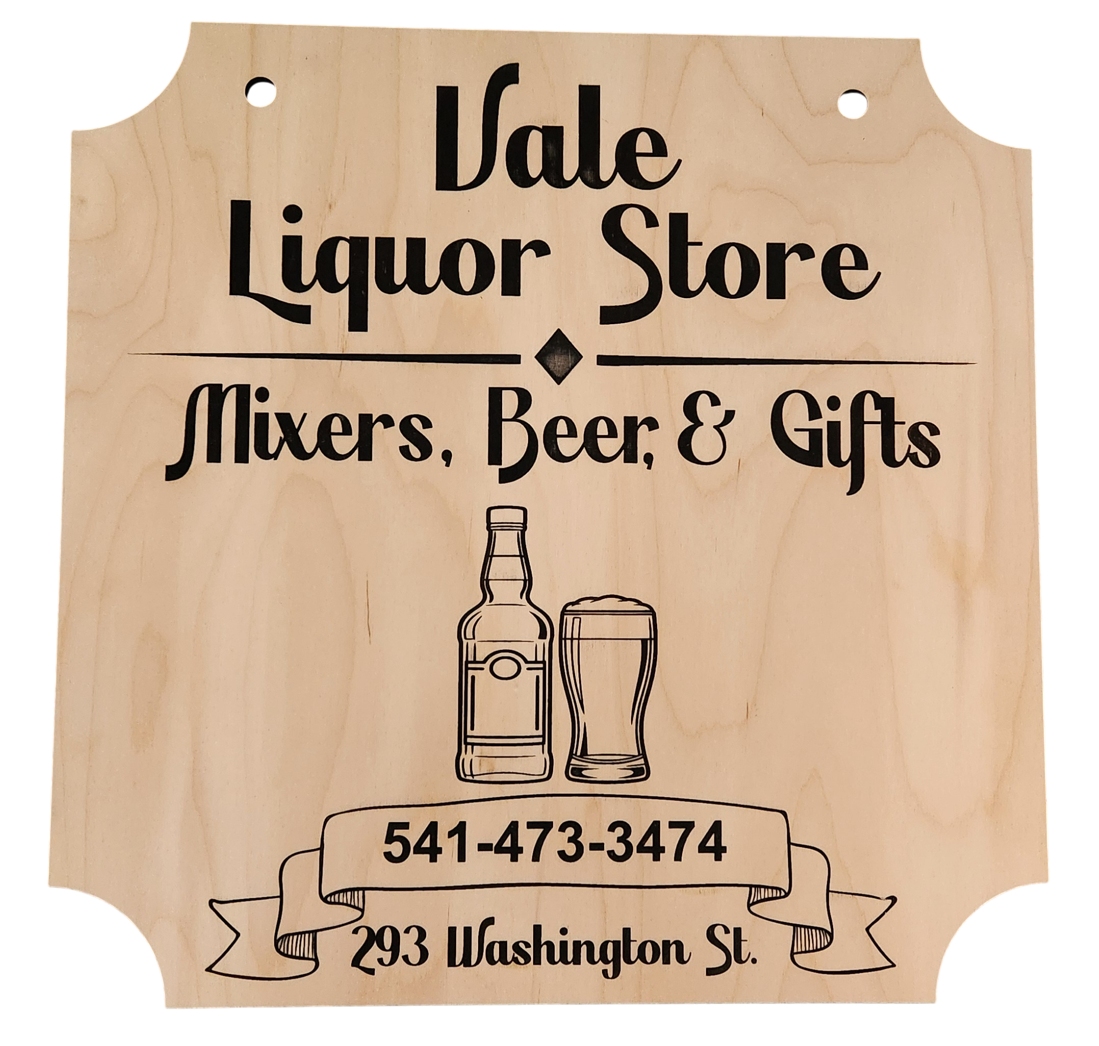 Vale Liquor Store Logo